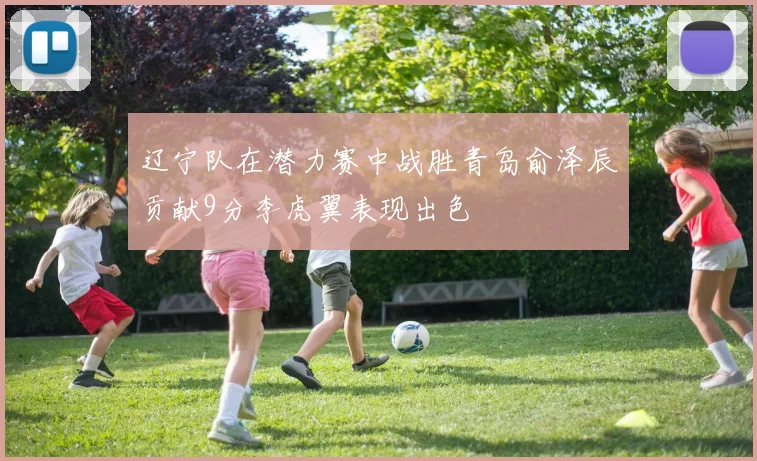 辽宁队在潜力赛中战胜青岛俞泽辰贡献9分李虎翼表现出色